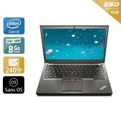 Lenovo ThinkPad X250 12,5'' i5 - 8Go RAM 240Go SSD Sans OS Bon état -  reconditionné disponible sur Kiatoo