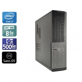 Dell Optiplex 3010 Desktop i3 8Go RAM 500Go HDD Sans OS