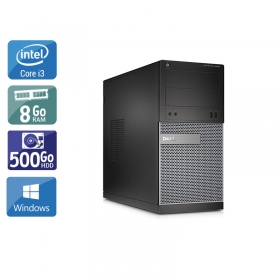 Dell Optiplex 3020 Tower i3 8Go RAM 500Go HDD Windows 10