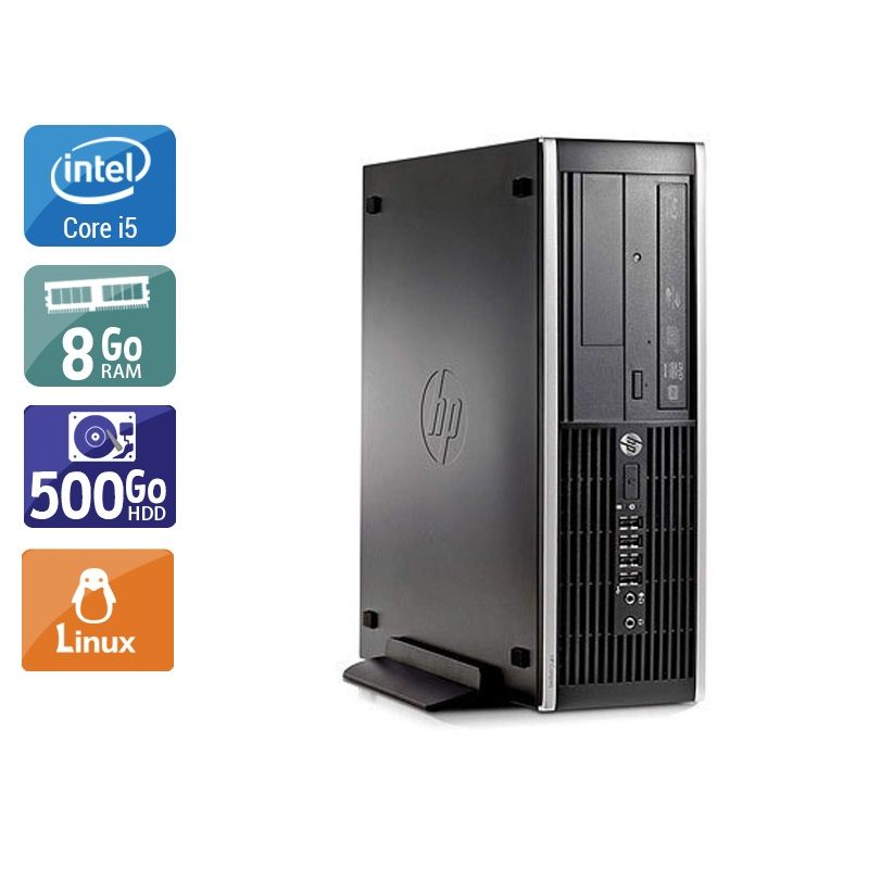 HP Compaq Pro 6200 SFF i5 8Go RAM 500Go HDD Linux