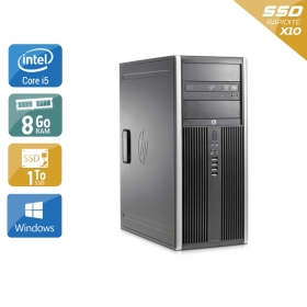 HP Compaq Elite 8200 Tower i5 8Go RAM 1To SSD Windows 10