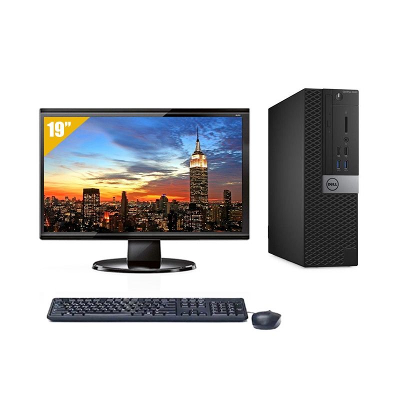 Dell Optiplex 3040 SFF i5 Gen 6 avec Écran 19 pouces 16Go RAM 480Go SSD Windows 10