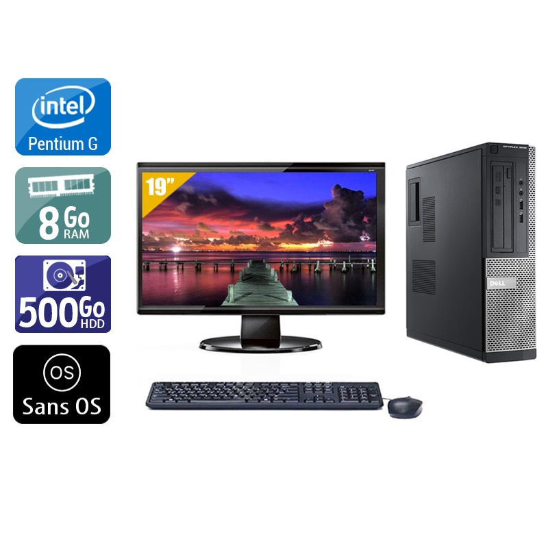 Acheter Dell Optiplex 3010 Desktop Pentium G Dual Core + Écran - 19'' 8Go RAM 500Go HDD Sans OS Très bon étatOccasion certifiée reconditionnée Bon état - 265,84 € Dell Optiplex 3010 Desktop Pentium G Dual Core + Écran - 19'' 8Go RAM 500Go HDD Sans OS Très bon étatOccasion certifiée reconditionnée Bon état - reconditionné disponible sur Kiatoo