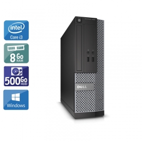 Dell Optiplex 390 SFF i3 8Go RAM 500Go HDD Windows 10