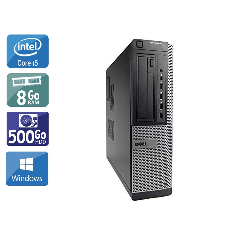 Dell Optiplex 7010 Desktop i5 - 8Go RAM 500Go HDD Windows 10  Bon étatOccasion certifiée reconditionnée Bon état -  reconditionné disponible sur Kiatoo