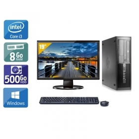 HP Compaq Pro 4300 SFF i3 avec Écran 19 pouces 8Go RAM 500Go HDD Windows 10