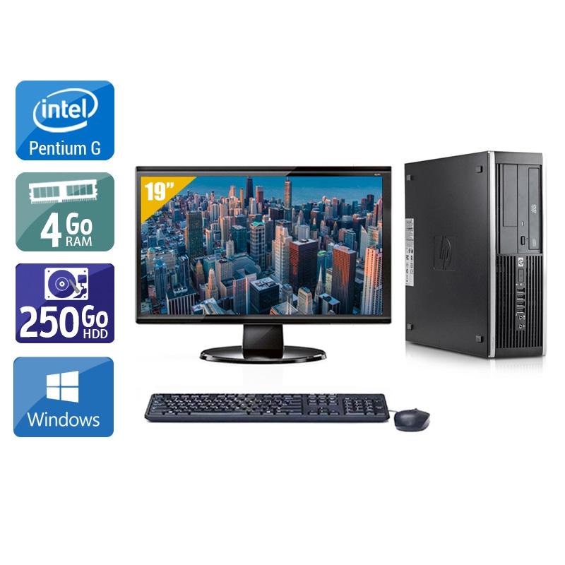 Acheter HP Compaq Elite 8100 SFF Pentium G Dual Core + Écran - 19'' 4Go RAM 250Go HDD Windows 10 Bon étatOccasion certifiée reconditionnée Bon état - 224,17 € HP Compaq Elite 8100 SFF Pentium G Dual Core + Écran - 19'' 4Go RAM 250Go HDD Windows 10 Bon étatOccasion certifiée reconditionnée Bon état - reconditionné disponible sur Kiatoo