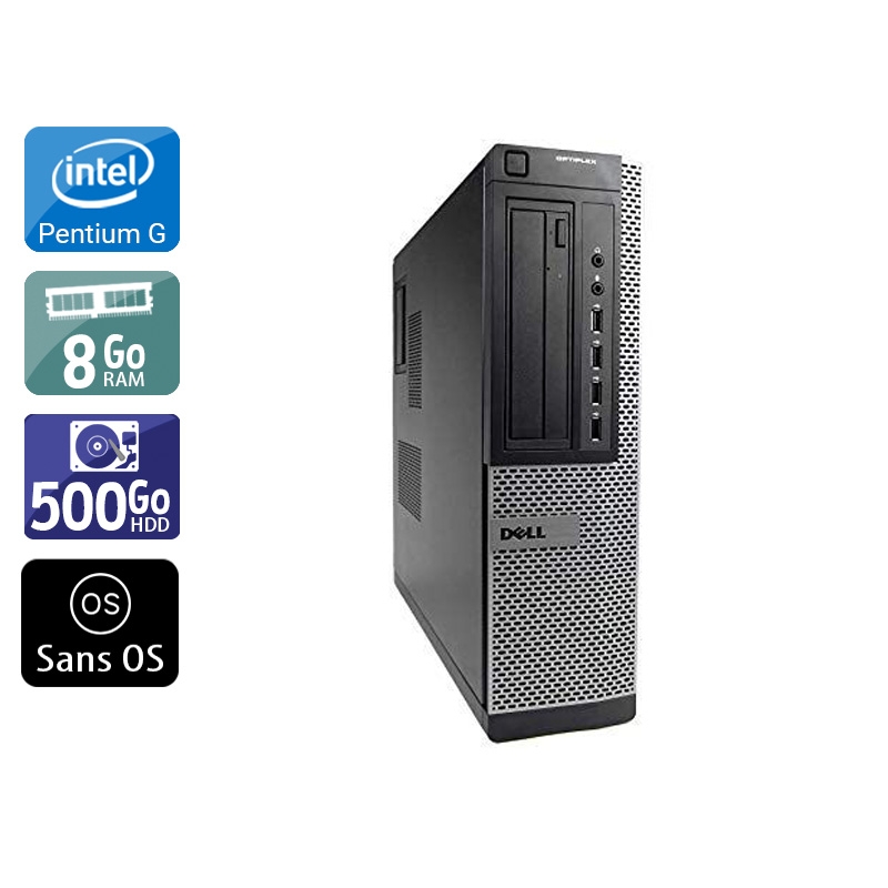 Acheter Dell Optiplex 7010 Desktop Pentium G Dual Core - 8Go RAM 500Go HDD Sans OS Bon étatOccasion certifiée reconditionnée Bon état - 190,83 € Dell Optiplex 7010 Desktop Pentium G Dual Core - 8Go RAM 500Go HDD Sans OS Bon étatOccasion certifiée reconditionnée Bon état - reconditionné disponible sur Kiatoo