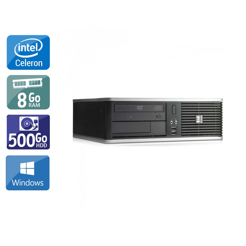 Acheter HP Compaq dc7800 SFF Celeron Dual Core - 8Go RAM 500Go HDD Windows 10 État correctOccasion certifiée reconditionnée Bon état - 165,83 € HP Compaq dc7800 SFF Celeron Dual Core - 8Go RAM 500Go HDD Windows 10 État correctOccasion certifiée reconditionnée Bon état - reconditionné disponible sur Kiatoo
