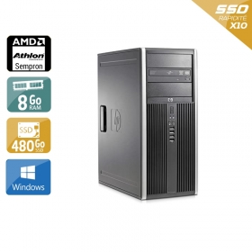 HP Compaq dc5750 Tower AMD Sempron 8Go RAM 480Go SSD Windows 10
