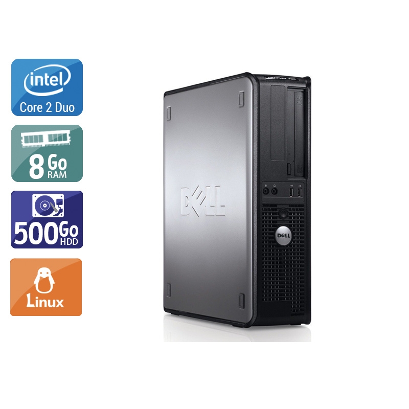 Acheter Dell Optiplex 760 Desktop Core 2 Duo - 8Go RAM 500Go HDD Linux Bon étatOccasion certifiée reconditionnée Bon état - 190,83 € Dell Optiplex 760 Desktop Core 2 Duo - 8Go RAM 500Go HDD Linux Bon étatOccasion certifiée reconditionnée Bon état - reconditionné disponible sur Kiatoo
