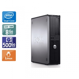 Dell Optiplex 780 Desktop Dual Core 8Go RAM 500Go HDD Linux