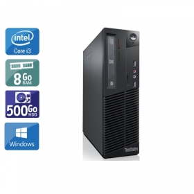 Lenovo ThinkCentre M73 SFF i3 8Go RAM 500Go HDD Windows 10