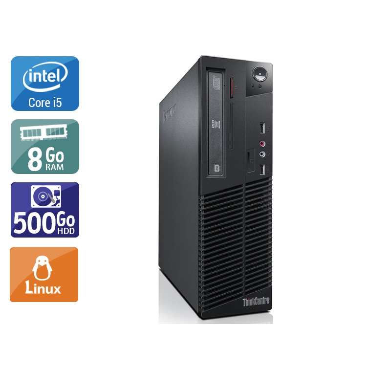 Acheter Lenovo ThinkCentre M73 SFF i5 - 8Go RAM 500Go HDD Linux État correctOccasion certifiée reconditionnée Bon état - 165,83 € Lenovo ThinkCentre M73 SFF i5 - 8Go RAM 500Go HDD Linux État correctOccasion certifiée reconditionnée Bon état - reconditionné disponible sur Kiatoo
