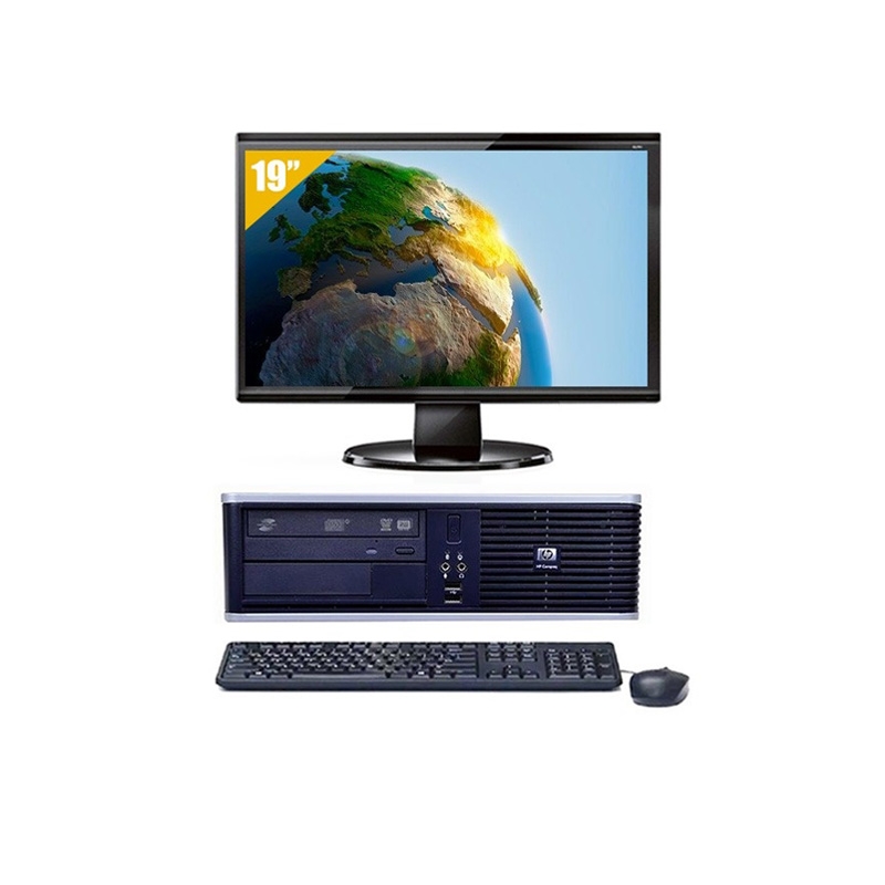 HP Compaq dc7800 SFF Celeron Dual Core avec Écran 19 pouces 8Go RAM 500Go HDD Linux