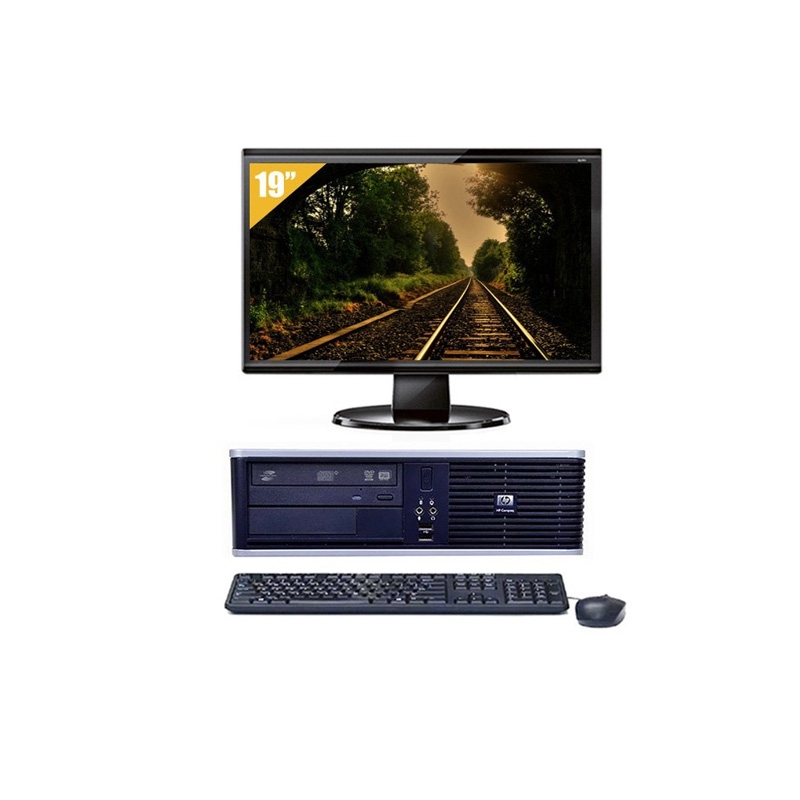 HP Compaq dc7800 SFF Dual Core avec Écran 19 pouces 8Go RAM 500Go HDD Linux