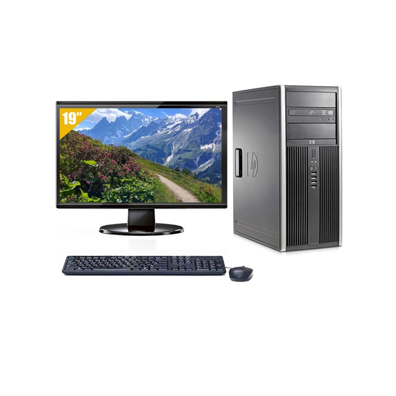 HP Compaq dc7900 Tower Celeron Dual Core avec Écran 19 pouces 4Go RAM 250Go HDD Windows 10