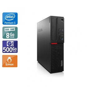 Lenovo ThinkCentre M700 SFF Pentium G Dual Core Gen 6 8Go RAM 500Go HDD Linux