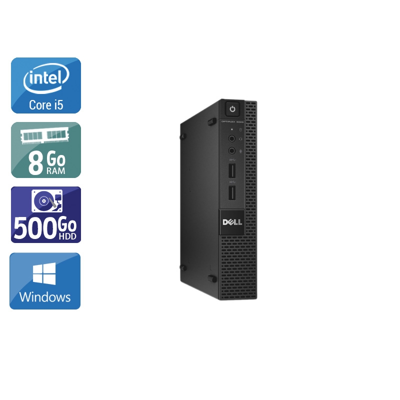 Acheter Dell Optiplex 9020M USDT i5 - 8Go RAM 500Go HDD Windows 10 Bon étatOccasion certifiée reconditionnée Bon état - 190,83 € Dell Optiplex 9020M USDT i5 - 8Go RAM 500Go HDD Windows 10 Bon étatOccasion certifiée reconditionnée Bon état - reconditionné disponible sur Kiatoo