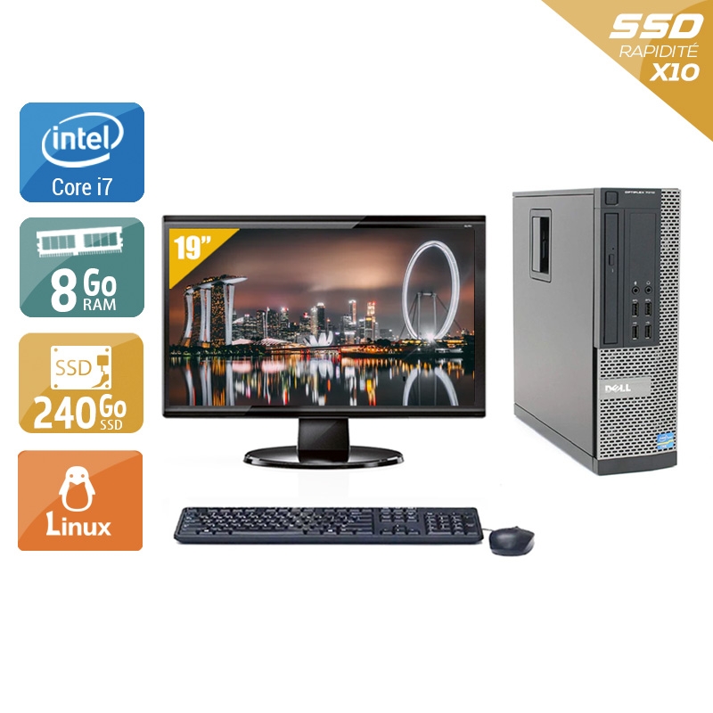 Acheter Dell Optiplex 9010 SFF i7 + Écran - 19'' 8Go RAM 240Go SSD Linux Bon étatOccasion certifiée reconditionnée Bon état - 224,17 € Dell Optiplex 9010 SFF i7 + Écran - 19'' 8Go RAM 240Go SSD Linux Bon étatOccasion certifiée reconditionnée Bon état - reconditionné disponible sur Kiatoo