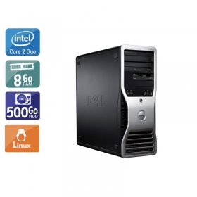 Dell Précision 390 Tower Core 2 Duo 8Go RAM 500Go HDD Linux