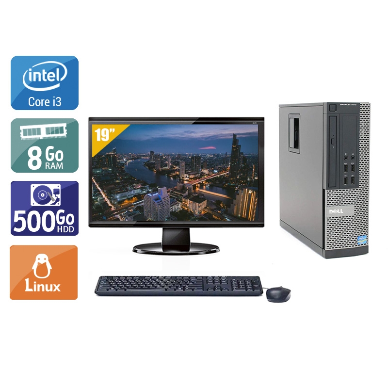 Acheter Dell Optiplex 990 SFF i3 + Écran - 19'' 8Go RAM 500Go HDD Linux Bon étatOccasion certifiée reconditionnée Bon état - 224,17 € Dell Optiplex 990 SFF i3 + Écran - 19'' 8Go RAM 500Go HDD Linux Bon étatOccasion certifiée reconditionnée Bon état - reconditionné disponible sur Kiatoo