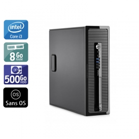HP ProDesk 400 G2 SFF i3 8Go RAM 500Go HDD Sans OS