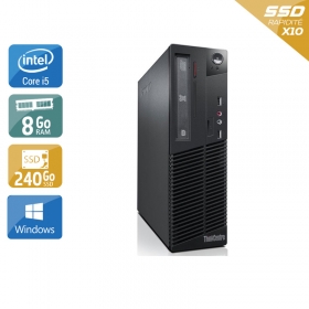 Lenovo ThinkCentre M81 SFF i5 8Go RAM 240Go SSD Windows 10