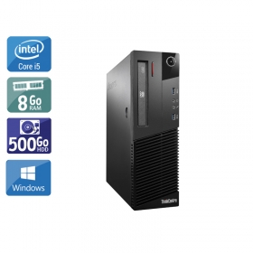 Lenovo ThinkCentre M93 SFF i5 8Go RAM 500Go HDD Windows 10