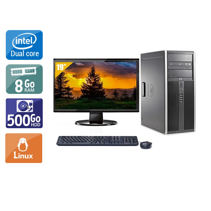 Acheter HP Compaq dc5800 Tower Dual Core + Écran - 19'' 8Go RAM 500Go HDD Linux Bon étatOccasion certifiée reconditionnée Bon état - 224,17 € HP Compaq dc5800 Tower Dual Core + Écran - 19'' 8Go RAM 500Go HDD Linux Bon étatOccasion certifiée reconditionnée Bon état - reconditionné disponible sur Kiatoo