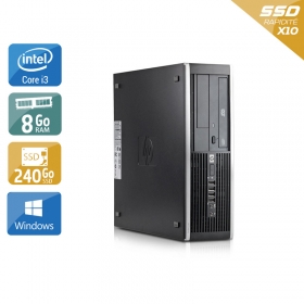 HP Compaq Elite 8100 SFF i3 8Go RAM 240Go SSD Windows 10