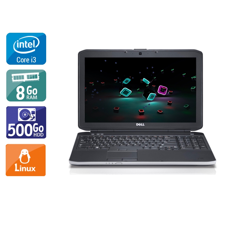 Dell Latitude E6230 i3 8Go RAM 500Go HDD Linux