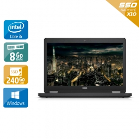 Dell Latitude E5450 i5 8Go RAM 240Go SSD Windows 10