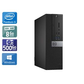 Dell Optiplex 7040 SFF Pentium G Dual Core Gen 6 - 8Go RAM 500Go HDD Windows 10