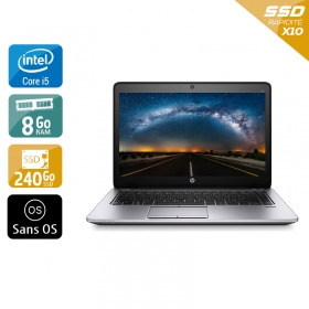 HP Elitebook 840 G2 i5 8Go RAM 240Go SSD Sans OS