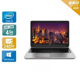 HP ProBook 650 G1 i3 8Go RAM 240Go SSD Windows 10
