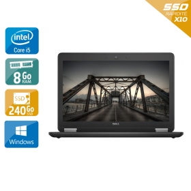 Dell Latitude E7250 i5 8Go RAM 240Go SSD Windows 10