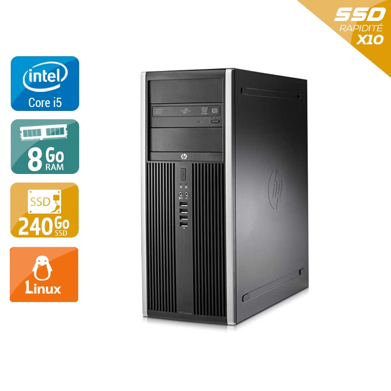 Acheter HP Compaq Elite 8100 Tower i5 - 8Go RAM 240Go SSD Linux Bon étatOccasion certifiée reconditionnée Bon état - 190,83 € HP Compaq Elite 8100 Tower i5 - 8Go RAM 240Go SSD Linux Bon étatOccasion certifiée reconditionnée Bon état - reconditionné disponible sur Kiatoo
