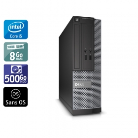 Dell Optiplex 3020 SFF i5 8Go RAM 500Go HDD Sans OS