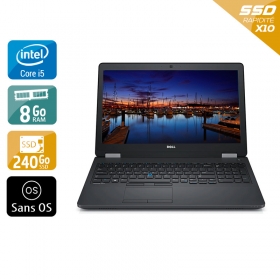 Dell Latitude e5570 i5 Gen 6  - 8Go RAM 240Go SSD Sans OS