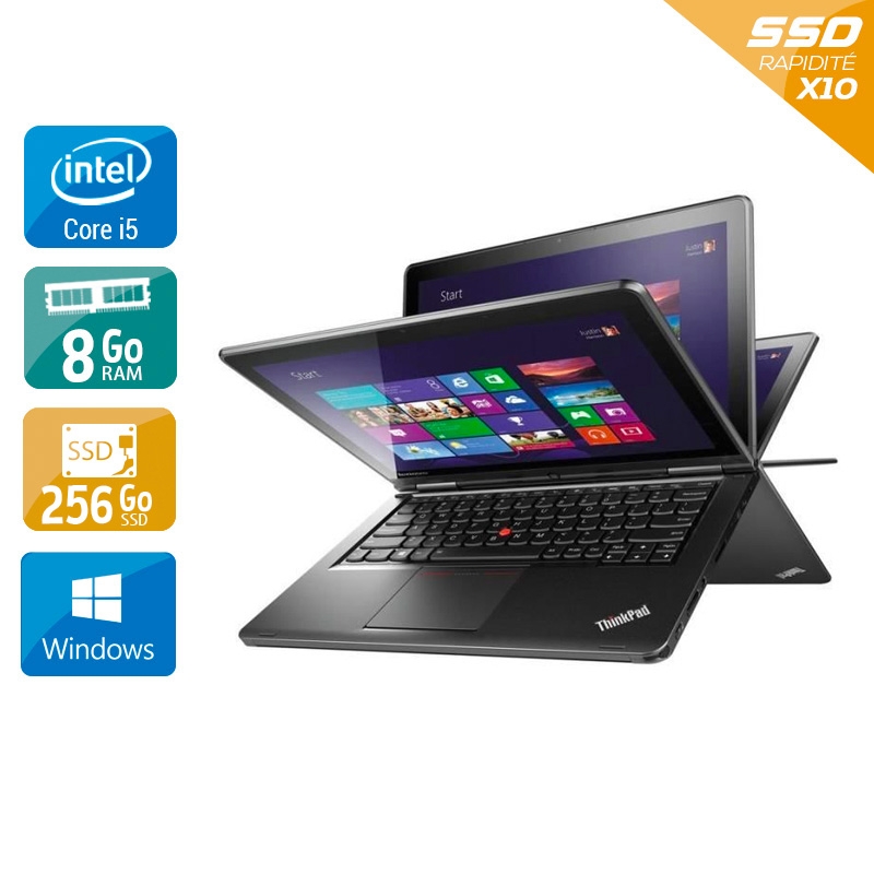 Lenovo Thinkpad S1 Yoga 12,5" i7 8Go RAM 256Go SSD Windows 10