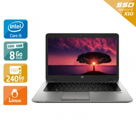 HP EliteBook 840 G1 i5  - 8Go RAM 240Go SSD Linux