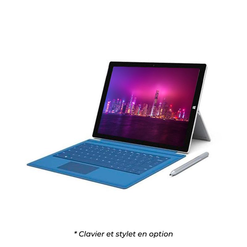 Microsoft Surface Pro 7 – 12,3″ – 128 Go – 4 Go RAM – Windows 10 Pro – Clavier Inclus