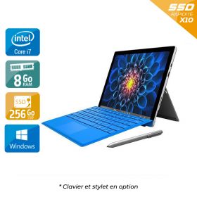 Microsoft Surface Pro 4 12,3" i7 Gen 6 8Go RAM 256Go SSD Windows 10