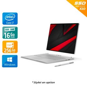 Microsoft Surface Book 2 15" i7 Gen 8 16Go RAM 256Go SSD Windows 10