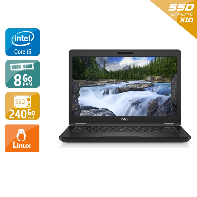 Acheter Dell Latitude 5490 14'' i5 Gen 7 - 8Go RAM 240Go SSD Linux Très bon étatOccasion certifiée reconditionnée Bon état - 232,50 € Dell Latitude 5490 14'' i5 Gen 7 - 8Go RAM 240Go SSD Linux Très bon étatOccasion certifiée reconditionnée Bon état - reconditionné disponible sur Kiatoo