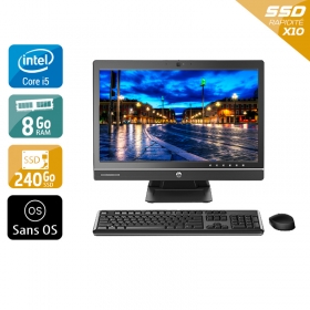 HP ProOne 600 G1 AIO i5 21" - 8Go RAM 240Go SSD Sans OS