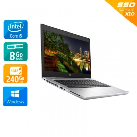 HP ProBook 640 G4 13,9" i5 Gen 7 - 8Go RAM 240Go SSD Windows 10