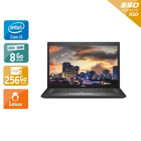 Dell Latitude 7480 i5 Gen 6 - 8Go RAM 256Go SSD Linux