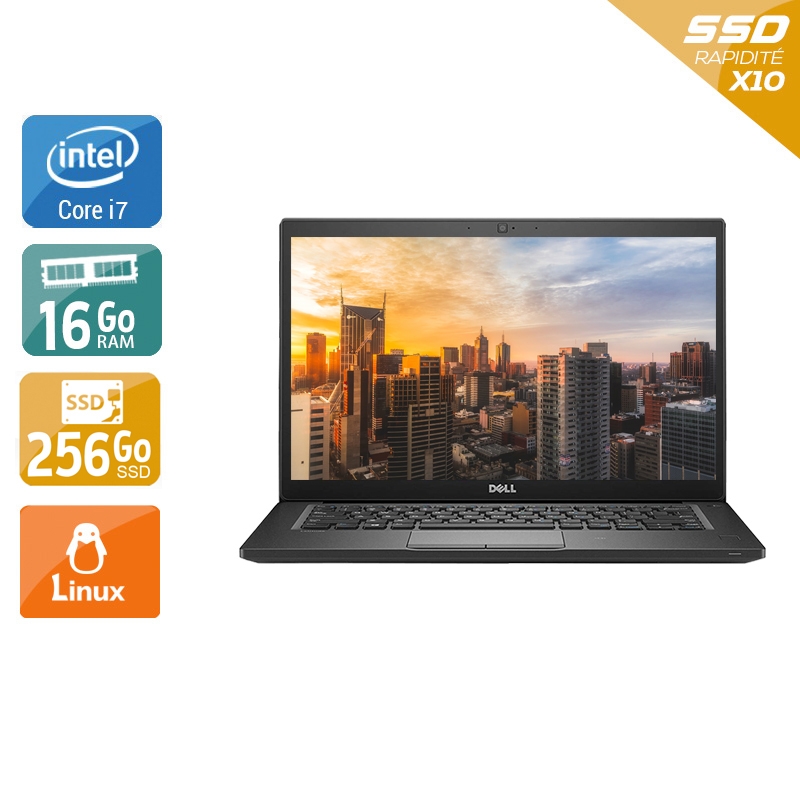 Dell Latitude 7490 14'' i7 Gen 8 - 16Go RAM 256Go SSD Linux - Etat du Produit : Bon état  Bon étatOccasion certifiée reconditionnée Bon état -  reconditionné disponible sur Kiatoo